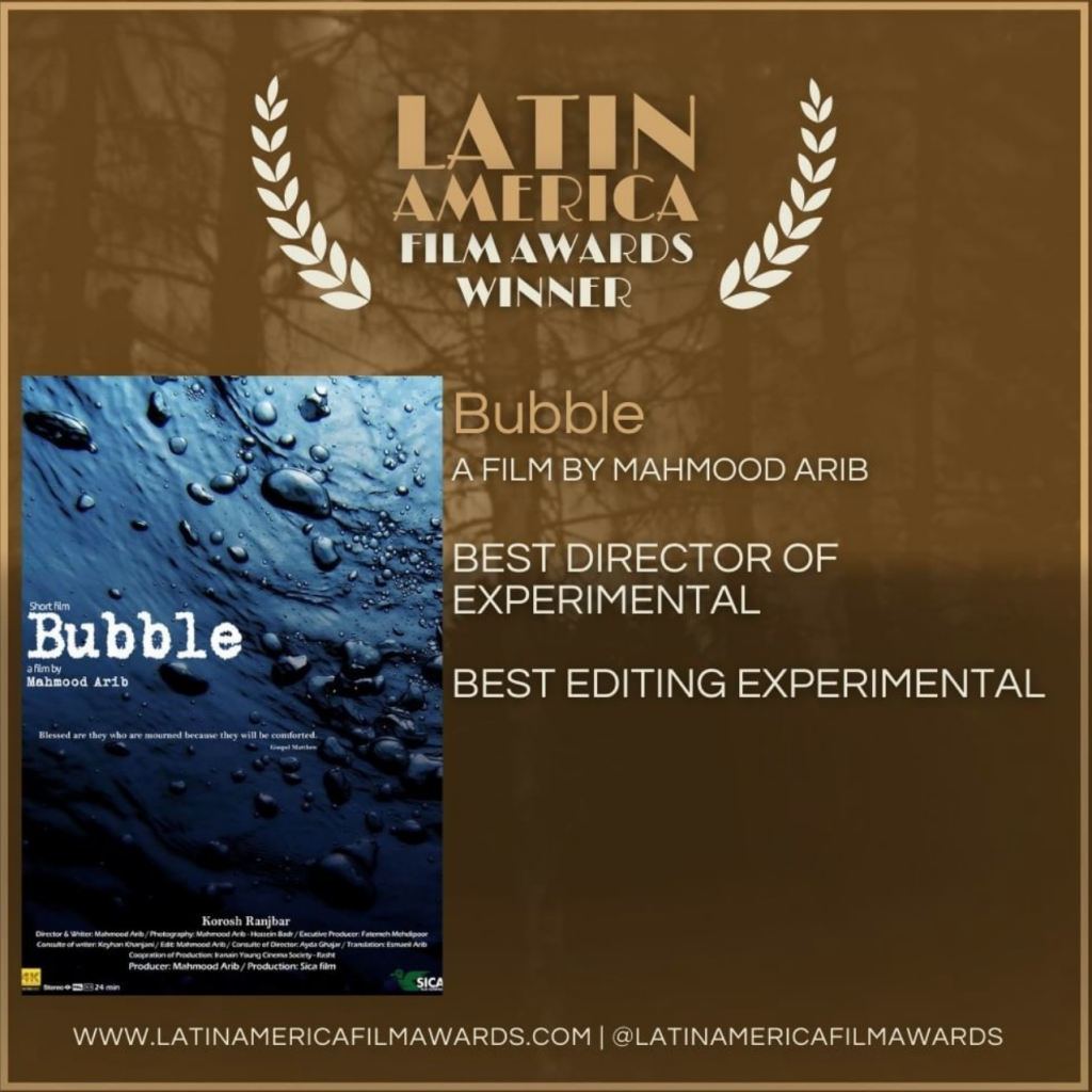 جایزه بهترین کارگردانی مستند فستیوال مستقل آمریکای جنوبی برای «حباب»
